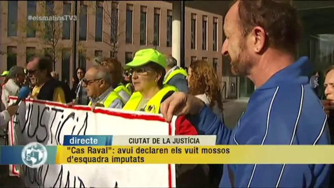 TV3 - Els Matins - Declaren els mossos imputats pel "cas Raval"