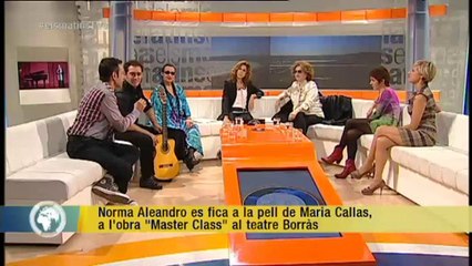 TV3 - Els Matins - Norma Leandro es posa a la pell de Maria Callas a l'obra "Master Class"
