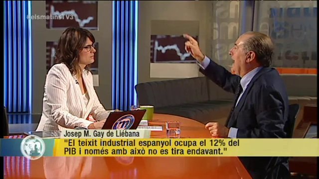 TV3 - Els Matins - Gay de Liébana: No veig brots verds en l'economia espanyola