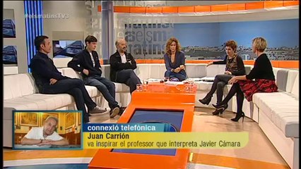 TV3 - Els Matins - Javier Cámara parla de "Vivir es fácil con los ojos cerrados"