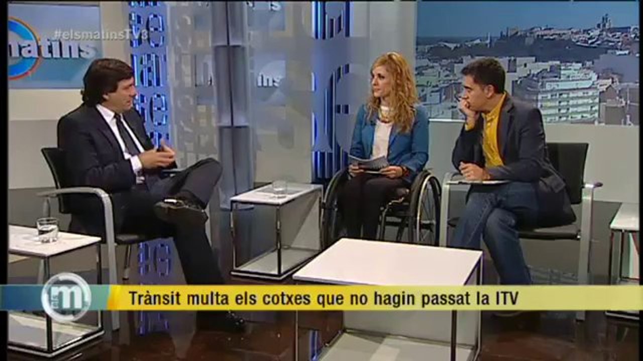 TV3 - Els Matins - Trànsit començarà a sancionar els conductors sense ITV