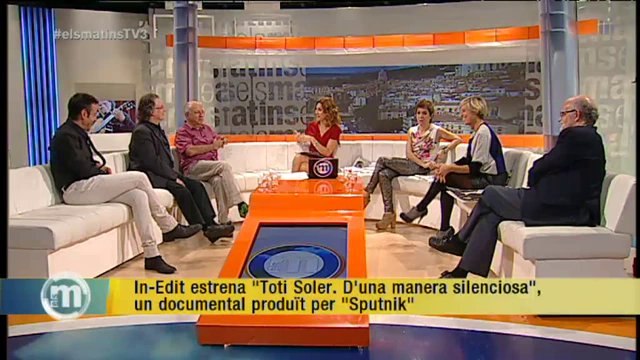 TV3 - Els Matins - Toti Soler: d'una manera silenciosa