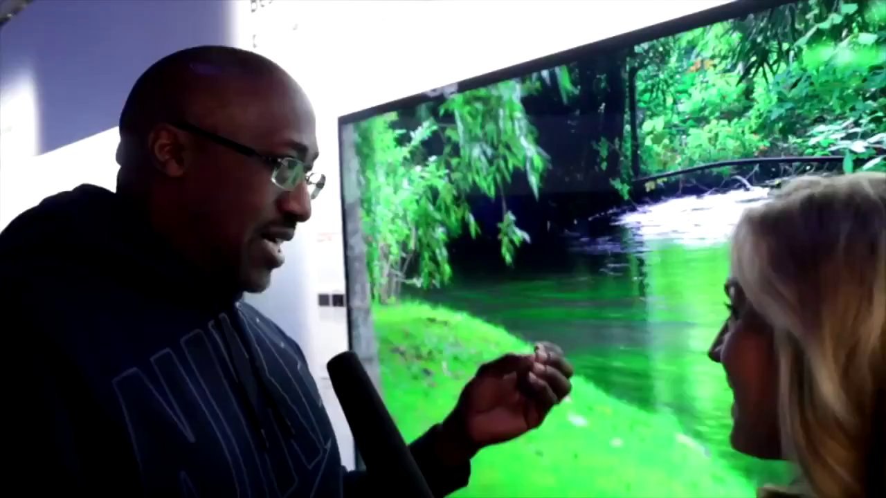 Hands on with the 85- Sony 4K TV at CES 2014