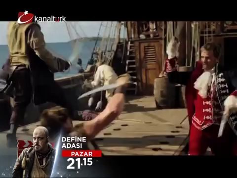 DEFİNE ADASI 26 Ocak Pazar akşamı saat 21.15'te Kanaltürk Sinema kuşağında!