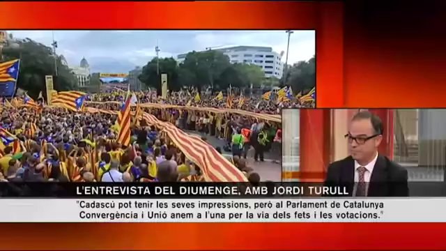 TV3 - L'entrevista del diumenge - Jordi Turull, president-portaveu de CiU al Parlament