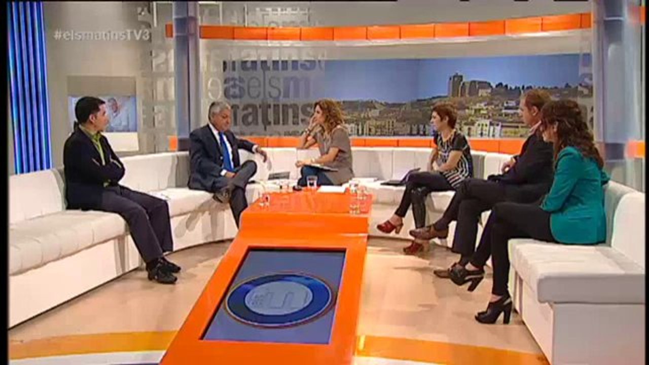 TV3 - Els Matins - Jordi Clos ens parla del llibre "Con la vida en los talones"