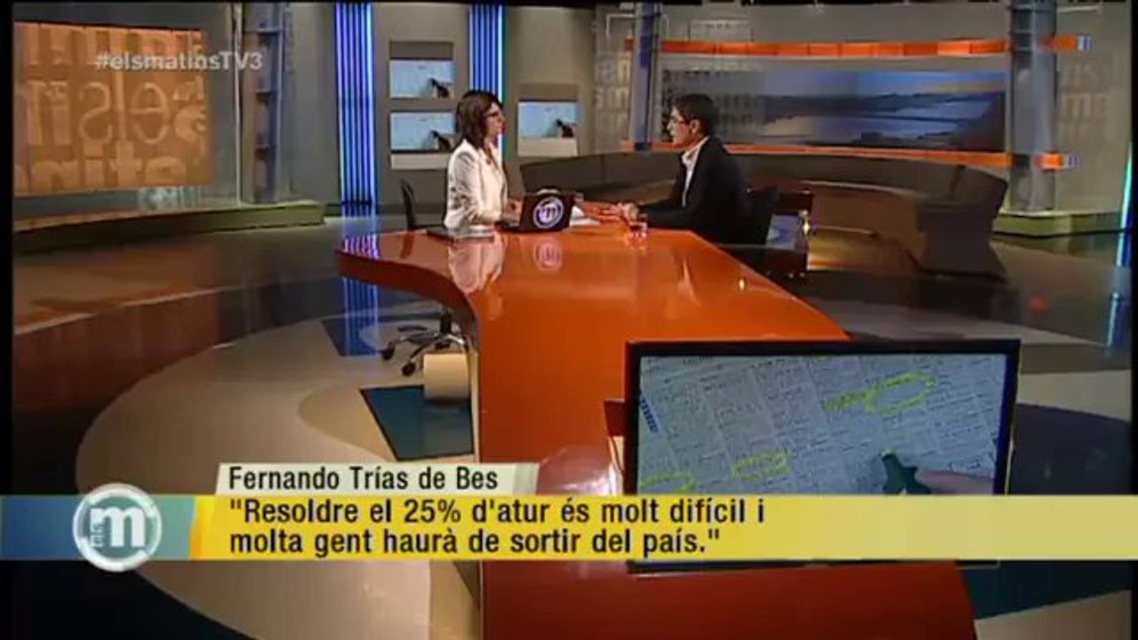 TV3 - Els Matins - Trías de Bes: "El futur és compartir, des de l'electricitat fins a la mascota.