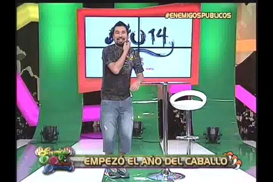 Enemigos Públicos recibió el Año del Caballo de Madera en el Barrio Chino