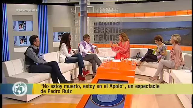 TV3 - Els Matins - Pedro Ruiz incorpora un personatge a la seva obra: la niña negra de Rajoy