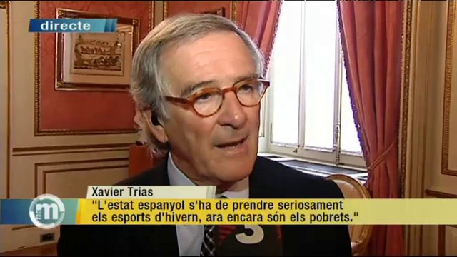 TV3 - Els Matins - Trias: És un projecte molt important de ciutat i de país i no podem fallar