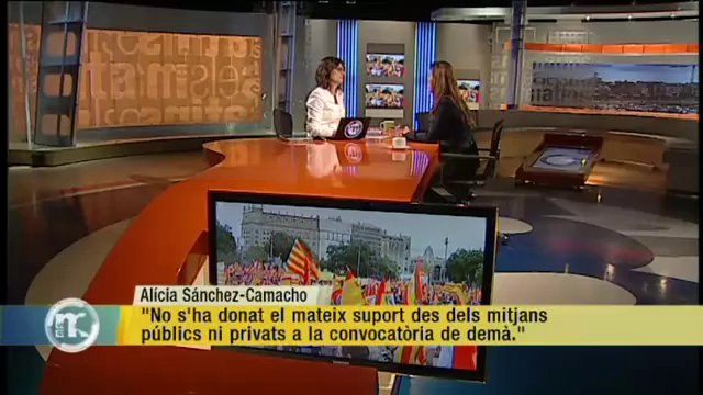 TV3 - Els matins - Alícia Sánchez-Camacho: Lamento la frase de De Gispert i crec que és improce