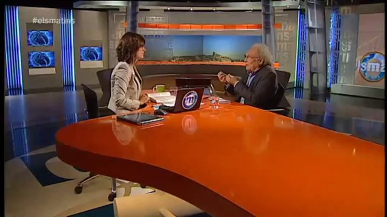TV3 - Els matins - Eduard Punset: "El gran problema dels pròxims 20 anys serà aprendre a repartir