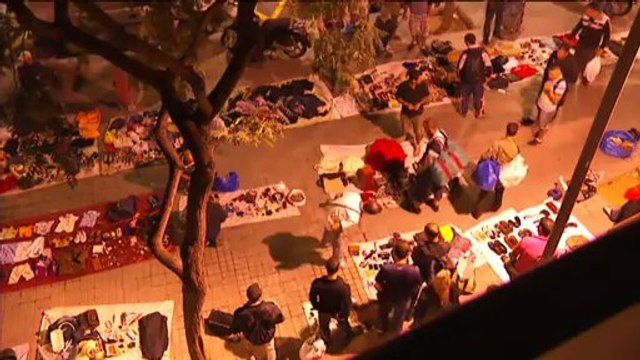 TV3 - Telenotícies vespre - Venda il·legal nocturna a prop dels Encants