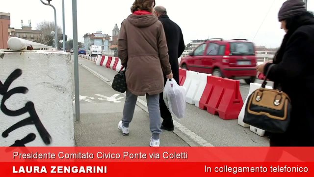 Rimini. Ponte di via Coletti. Residenti in allarme