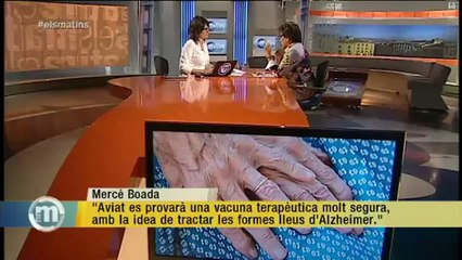 TV3 - Els matins - Mercè Boada: "Aviat es provarà una vacuna terapèutica per tractar les formes