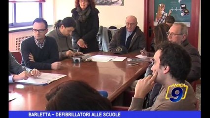 Barletta | Defibrillatori alle scuole