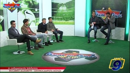 Intervento di Riccardo Allegretti ex capitano del Barletta a Goal su Goal