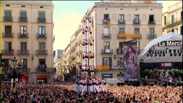 TV3 - Telenotícies migdia - Jornada castellera de la Mercè