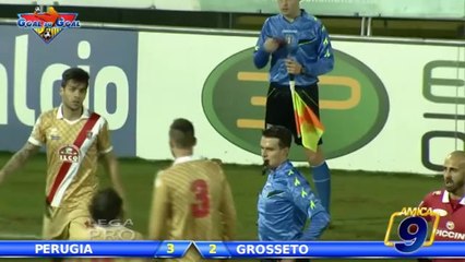 Perugia - Grosseto 3-2 | Highlights and Goals Lega Pro I Div. Gir.B 21^ Giornata