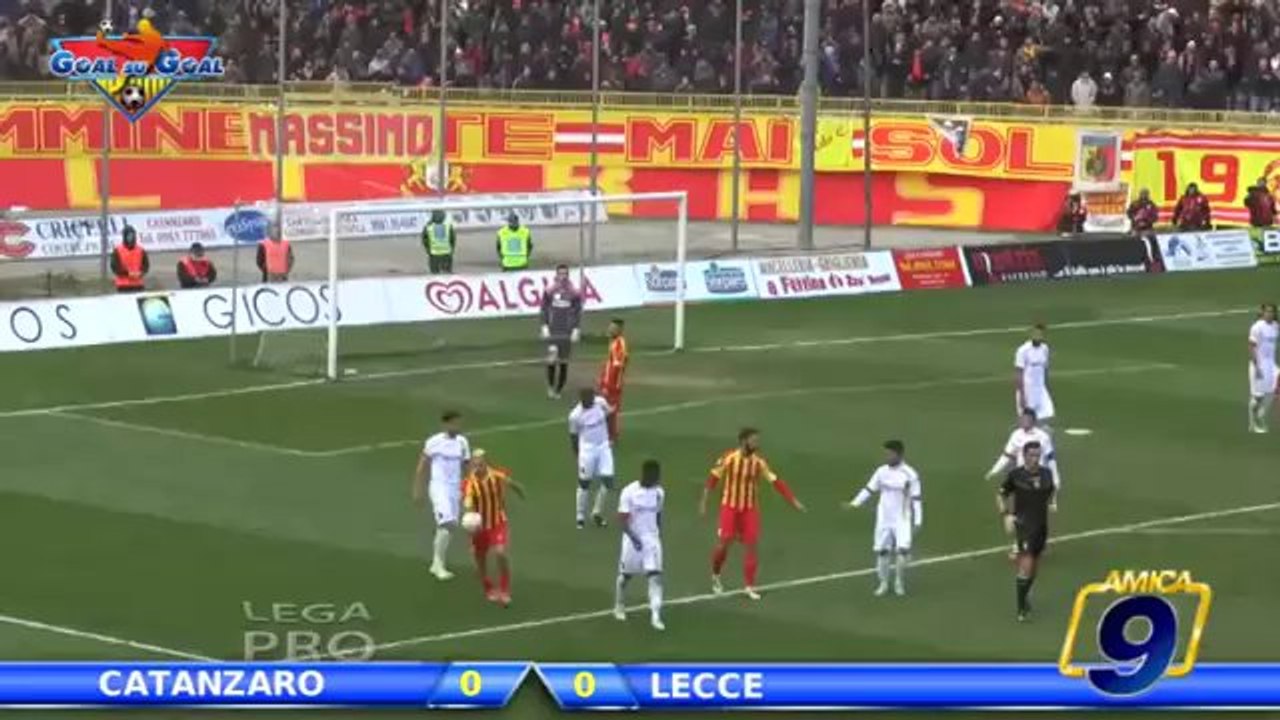 Catanzaro - Lecce 0-0 | Highlights and Goals Lega Pro I Div. Gir.B 21^ Giornata 26/01/2014