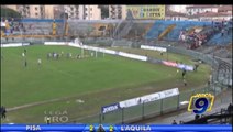 Pisa - L'Aquila 2-2 | Sintesi | Lega Pro Prima Div. Gir.B 20^ Giornata 19/01/2014