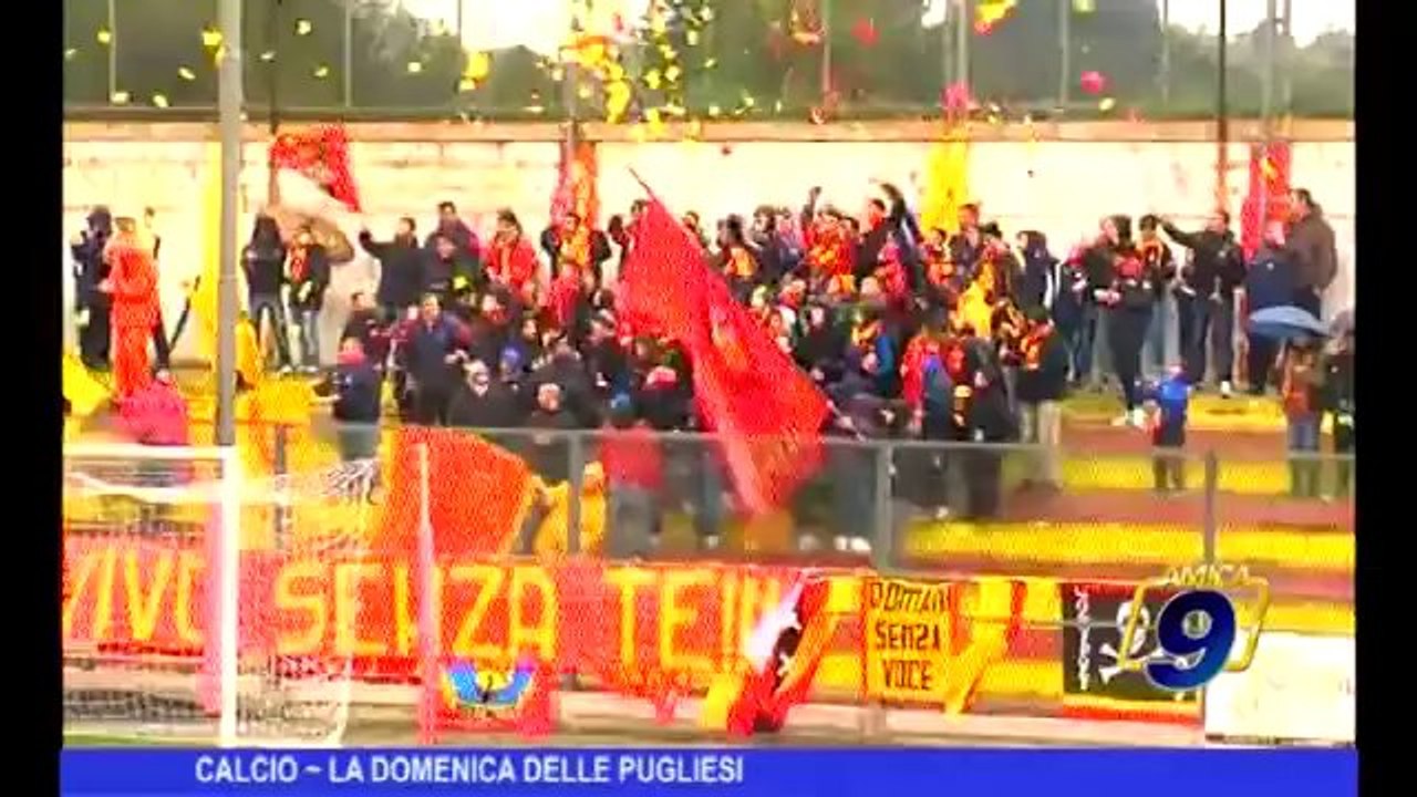 Calcio | Il punto sulla domenica delle Pugliesi