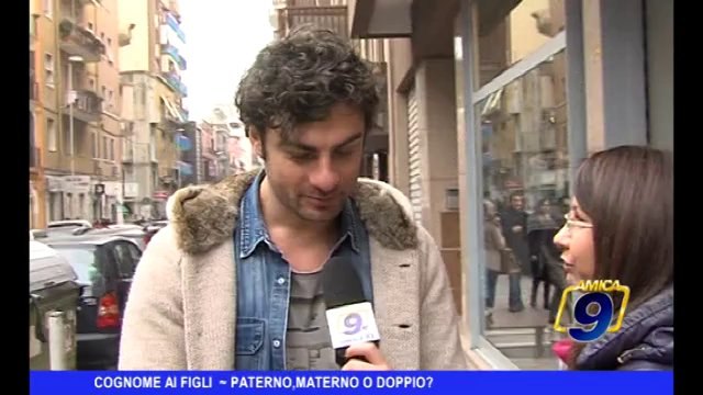 Cognome ai figli Paterno, materno o doppio?