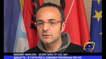 Barletta | E' fatta per il Comando Provinciale VVF