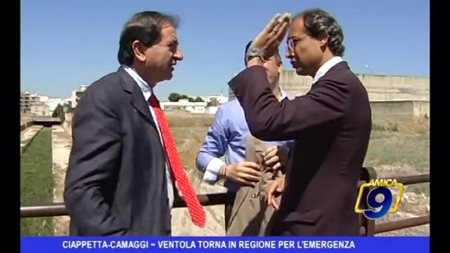 Ciappetta-Camaggi | Ventola torna in Regione per l'emergenza