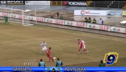 Grosseto - Pontedera 2-2 | Prima Div. Gir.B 18^ Giornata 5/01/2014