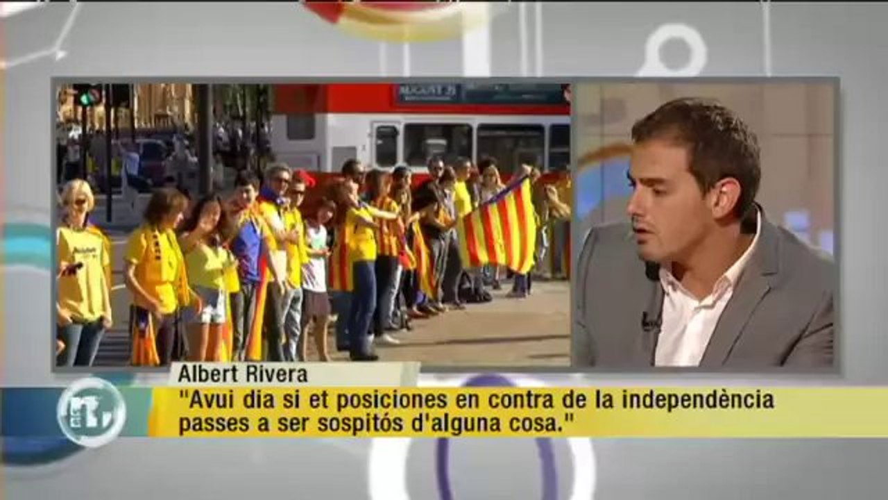 TV3 - Els matins - Albert Rivera: "No entraré en aquest joc de cadenes i contracadenes"