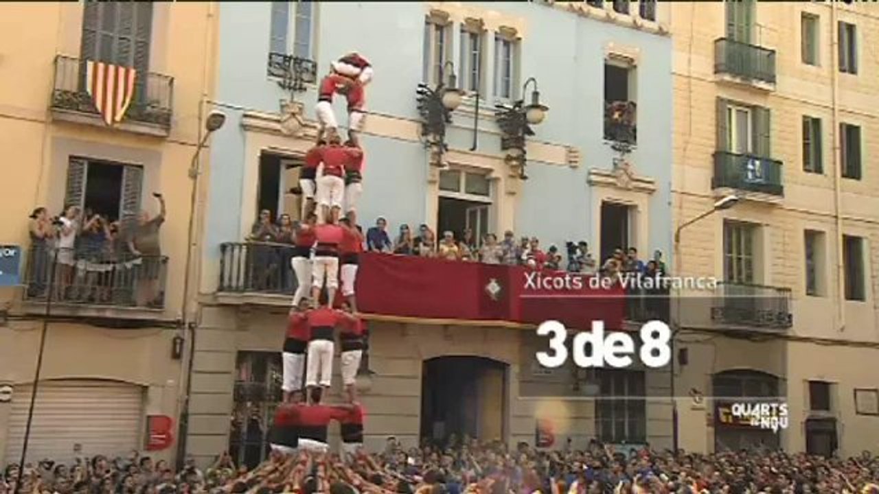TV3 - Quarts de nou - Crónica castellera Quarts de nou núm. 32