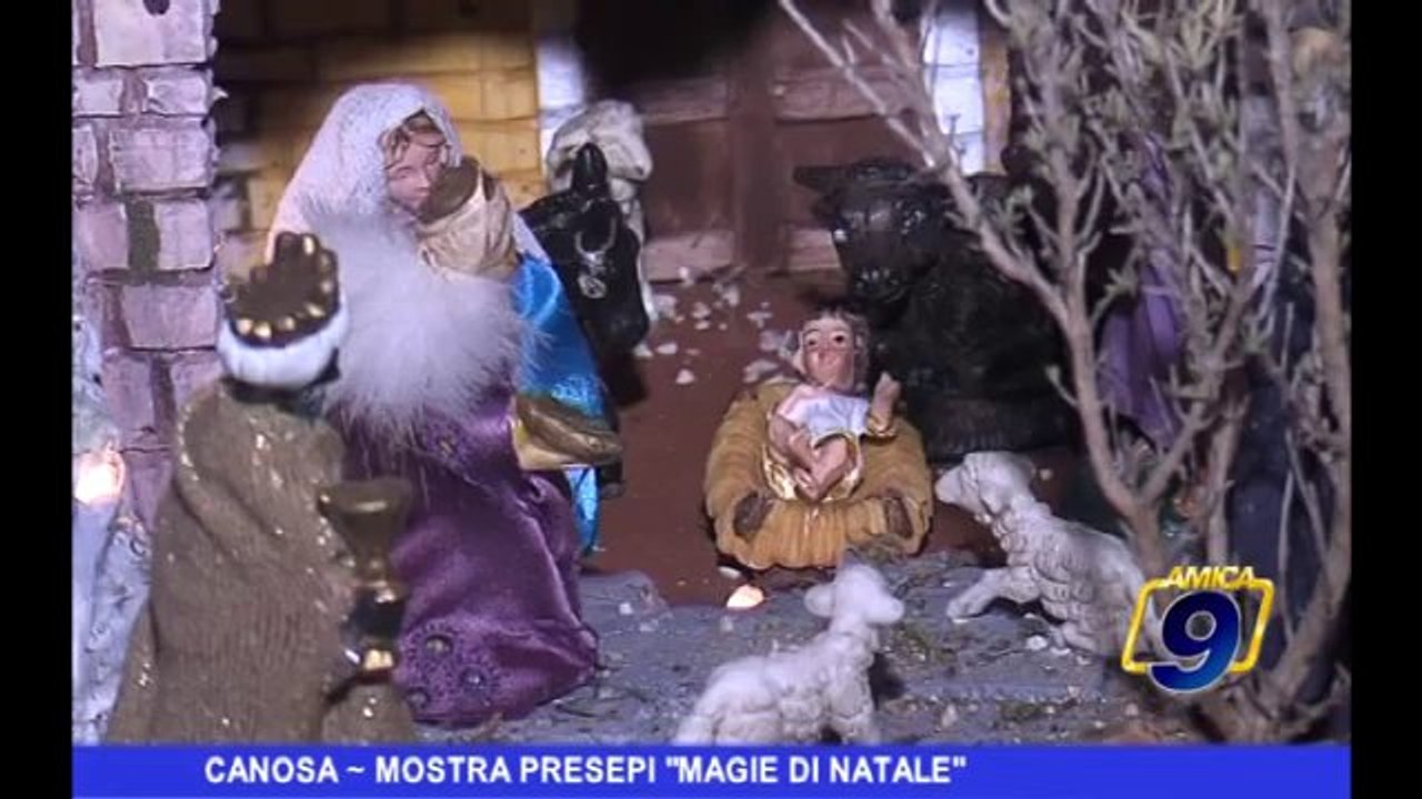 Canosa | Mostra presepi "magie di natale"