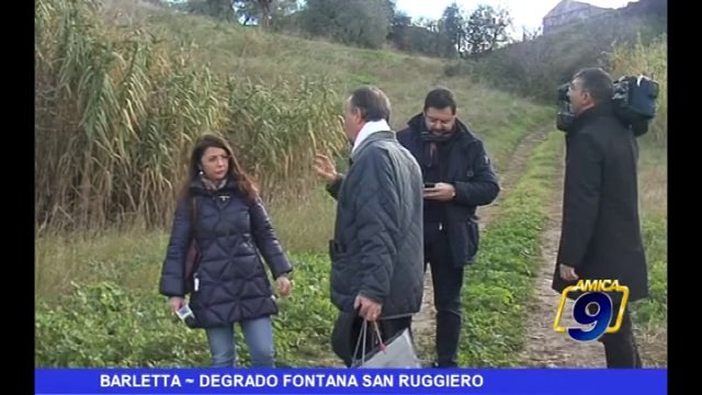 Barletta | Degrado fontana San Ruggiero