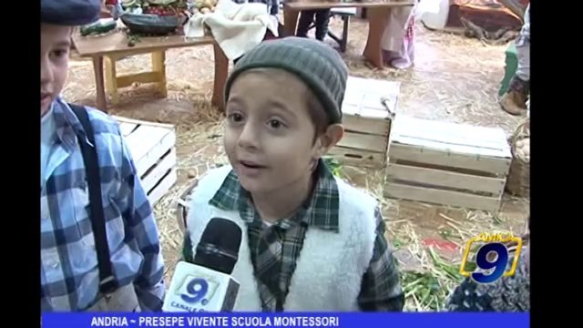 Andria | Presepe vivente scuola Montessori