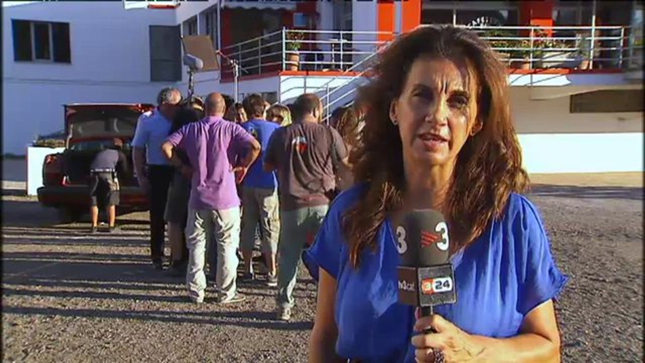 TV3 - Telenotícies migdia - Rodatge de "Marsella"