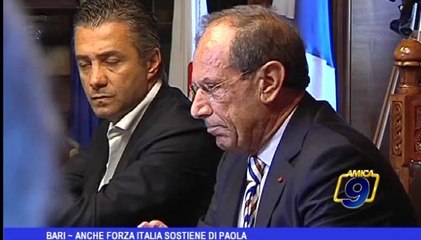 Bari | Anche Forza Italia sostiene Di Paola