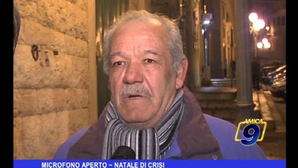 Microfono aperto | Natale di crisi