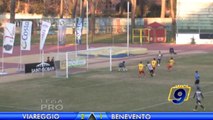 Viareggio - Benevento 2-1 | Sintesi | Prima Divisione Gir.B 16^ Giornata 15/12/2013