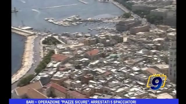Bari | Operazione Piazze Sicure , arrestati 5 spacciatori