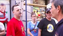 TV3 - Telenotícies migdia - Els bombers inspeccionen els carrers guarnits de Gràcia