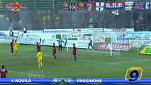 L'Aquila - Frosinone 0-1 | Highlights and Goals | Prima Divisione Gir.B 16^ Giornata 14/12/2013