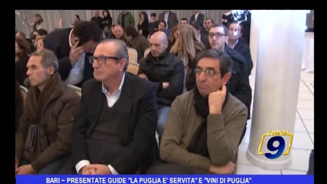 Bari | Presentate guide La Puglia è servita e Vini di Puglia