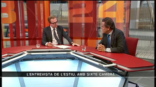TV3 - L'entrevista de l'estiu - L'entrevista de l'estiu - Sixte Cambra, president Port Barcelona