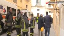 TG 13.01.14 Crollo della palazzina a Matera, l'ultimo saluto della città ad Antonella Favale