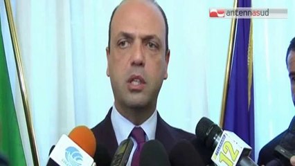 TG 13.01.14 Il ministro dell'Interno in Prefettura, "la lotta ai clan ha dato risultati"