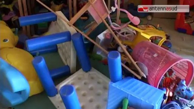 TG 09.01.14 Vandali in azione nella ludoteca Don Tonino Bello