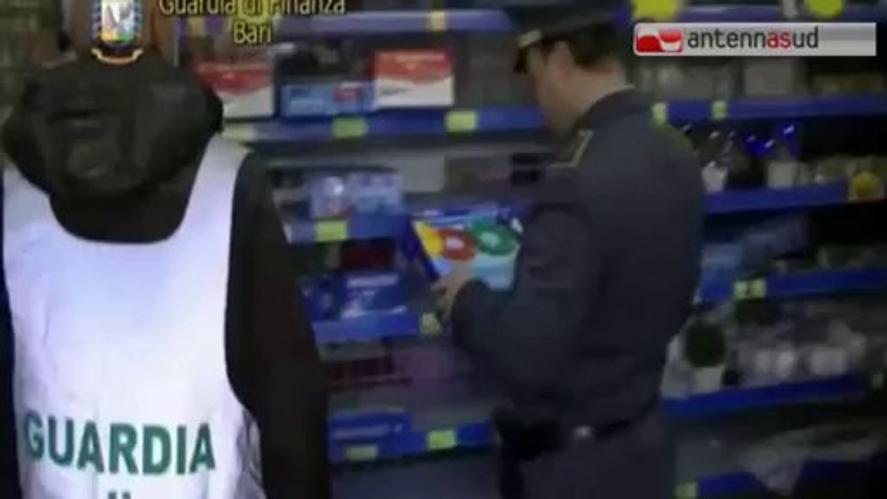 TG 12.12.13 Operazione "Alta tensione", la gdf sequestra lampade e luminarie natalizie