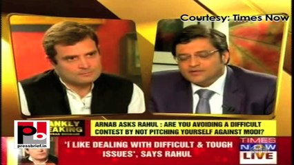 Rahul Gandhi: “I like speaking on tough issues”