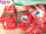 Cặp vợ chồng làm giả hơn 1 tấn bột giặt